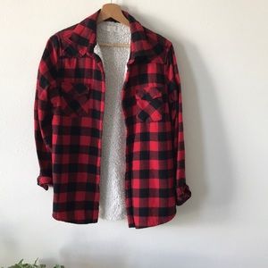 Like new checkered button down